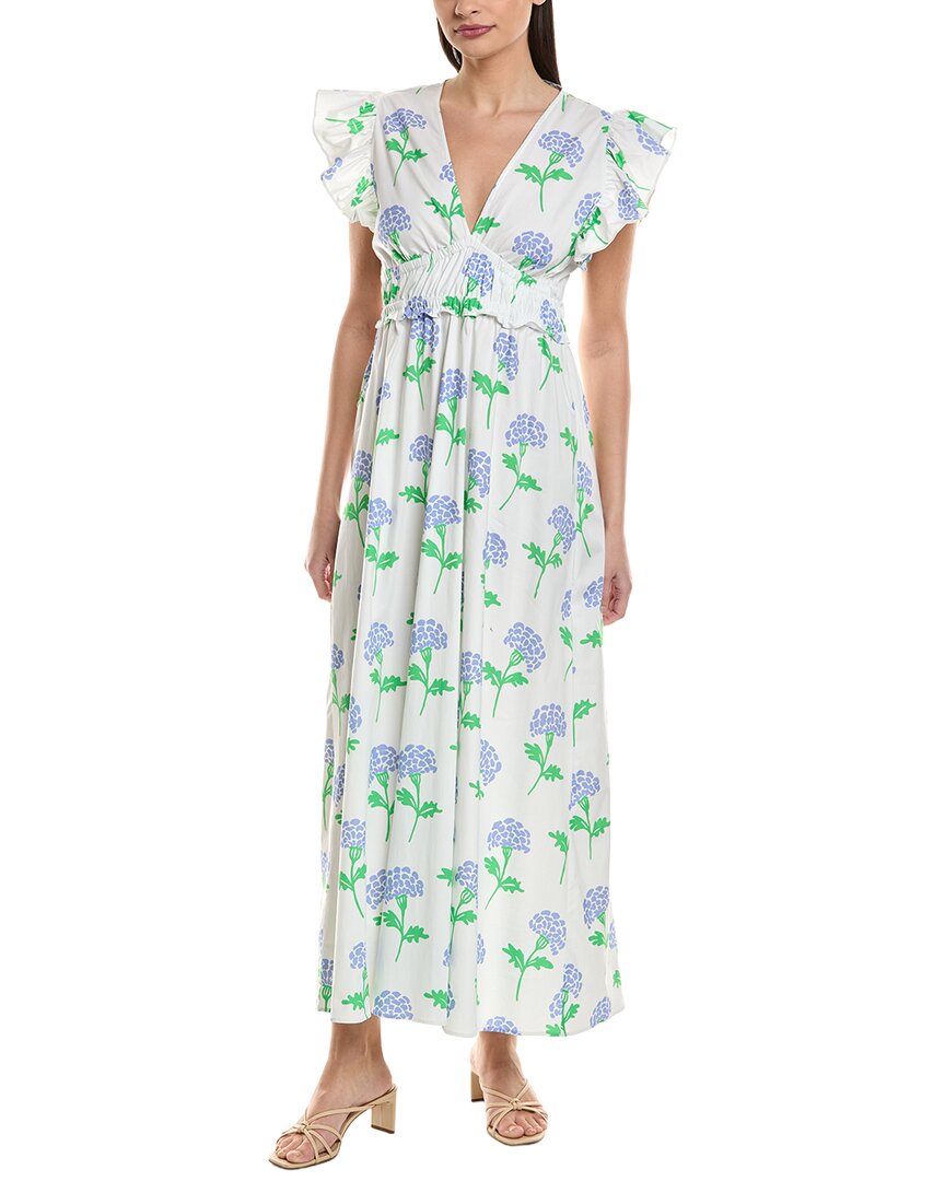 Платье-макси Sail to Sable с V-образным вырезом и рукавами-крылышками, синий
Платье-макси Sail to Sable с V-образным вырезом и рукавами-крылышками, синий