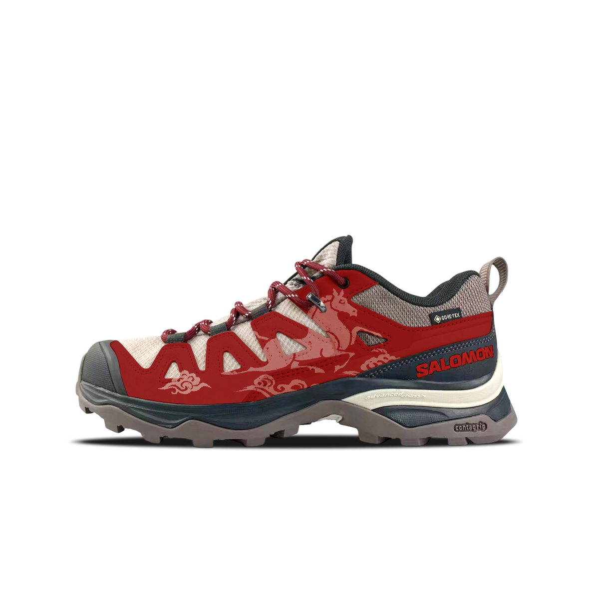 X Ultra Pioneer 2 Cushioning Waterproof And Breathable Low top женские туристические ботинки для горного похода SALOMON, красный
X Ultra Pioneer 2 Cushioning Waterproof And Breathable Low top женские туристические ботинки для горного похода SALOMON, красный