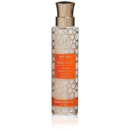 Hamidi Natural Vanilla Elixir Water Духи-спрей 100 мл 3,4 унции Безалкогольный аромат
Hamidi Natural Vanilla Elixir Water Духи-спрей 100 мл 3,4 унции Безалкогольный аромат