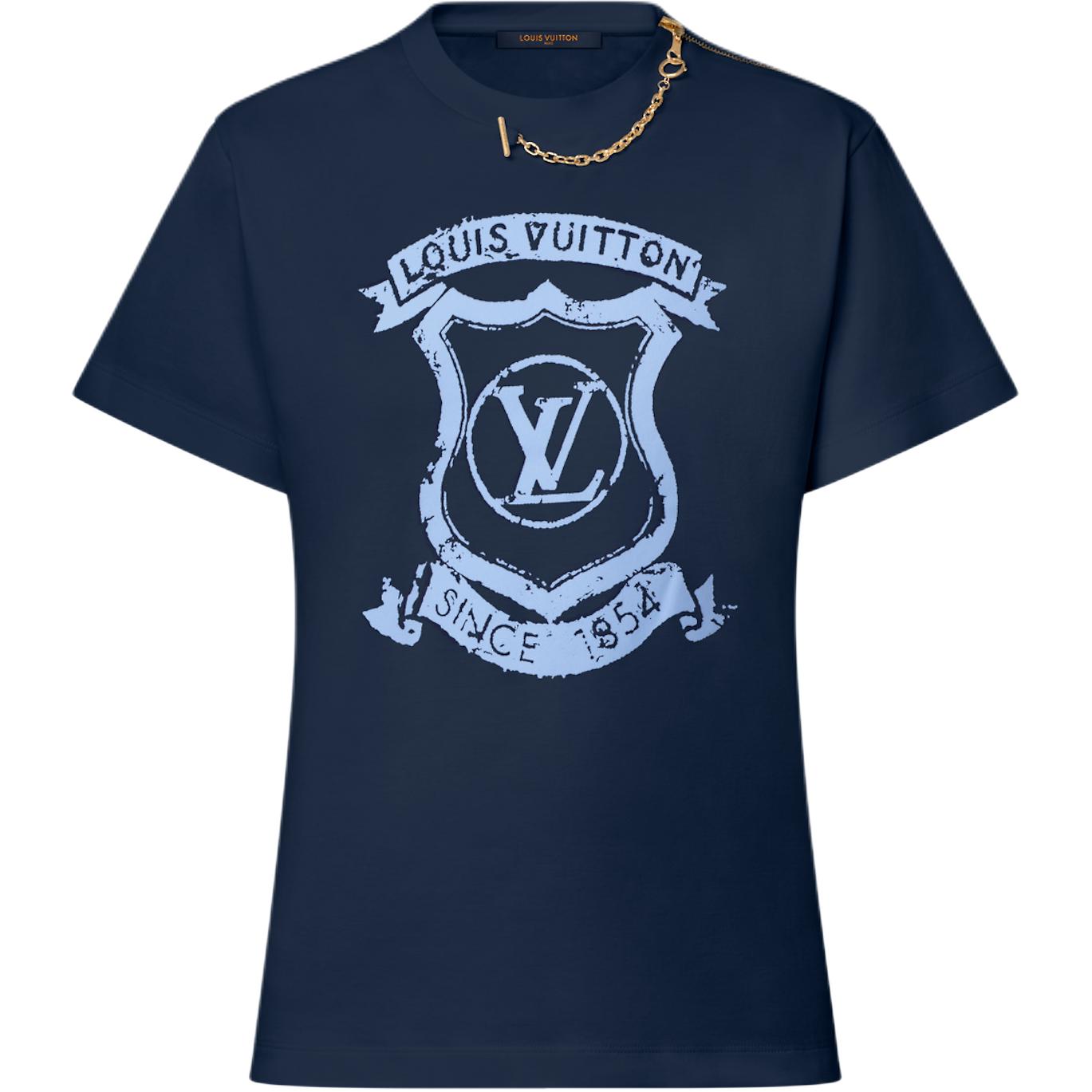 Футболка с фирменной молнией LOUIS VUITTON, синий
Футболка с фирменной молнией LOUIS VUITTON, синий