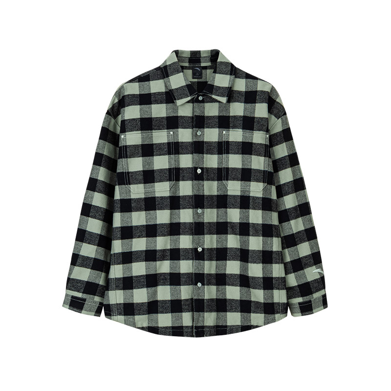 ANTA SUPERSTORE Рубашка Chaogianta мужская Tea Foam Green/Basic Black
ANTA SUPERSTORE Рубашка Chaogianta мужская Tea Foam Green/Basic Black