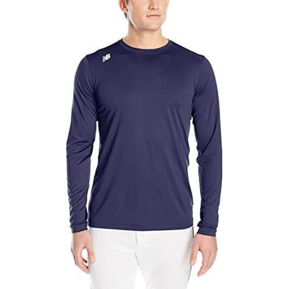 Спортивный лонгслив New Balance Men's, синий
Спортивный лонгслив New Balance Men's, синий