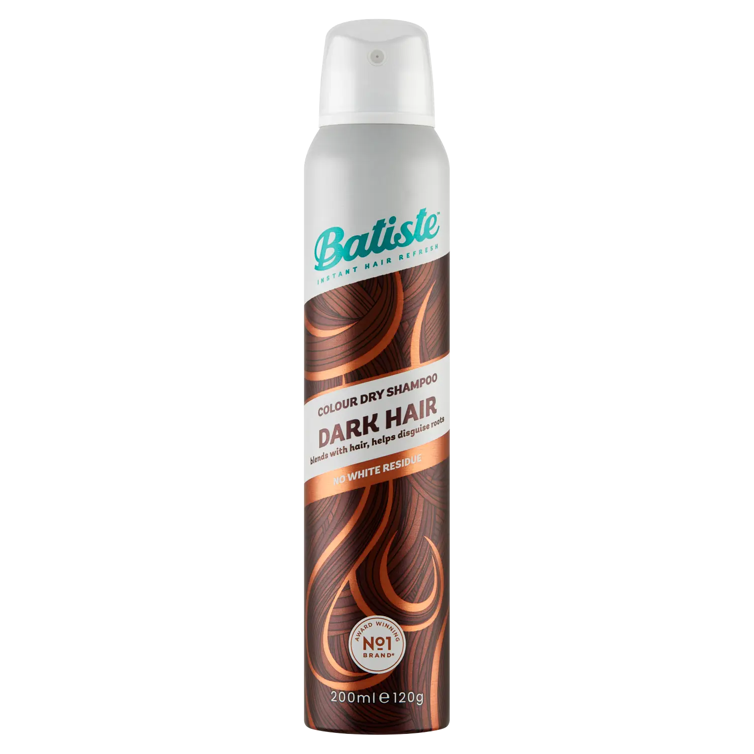 Batiste Divine Dark Пигментный сухой шампунь для брюнеток, 200 мл
Batiste Divine Dark Пигментный сухой шампунь для брюнеток, 200 мл