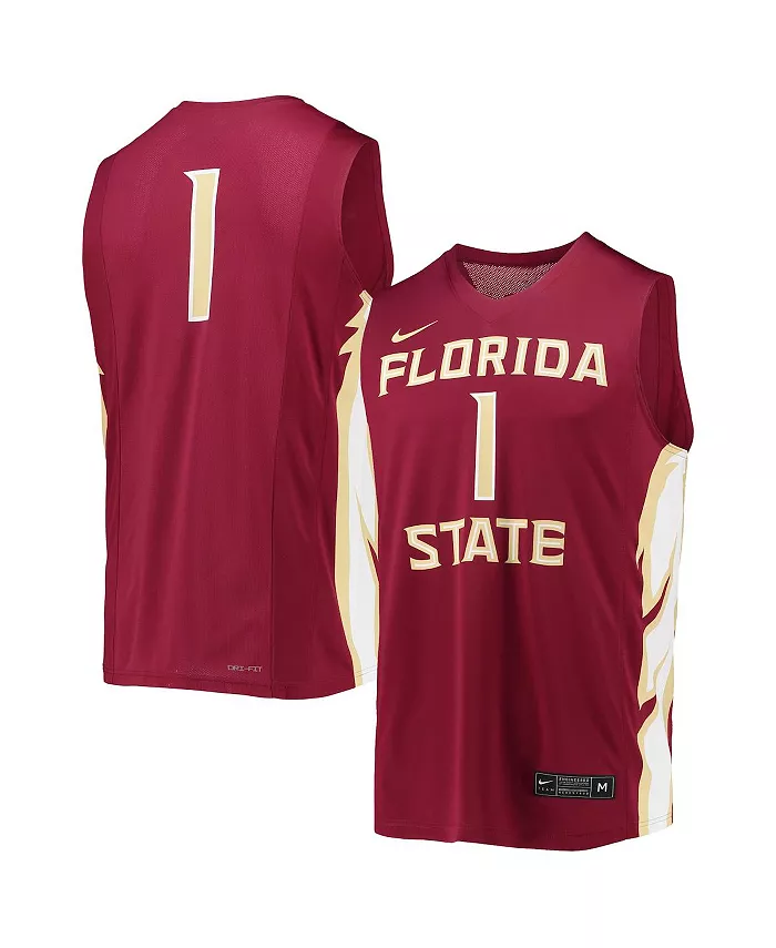 Мужская баскетбольная реплика футболки команды Florida State Seminoles #1 Garnet Nike
Мужская баскетбольная реплика футболки команды Florida State Seminoles #1 Garnet Nike