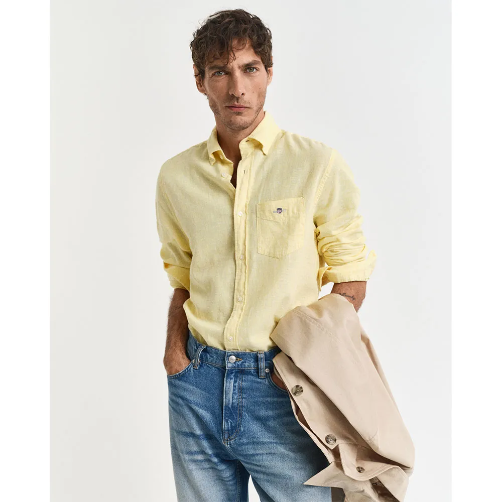 Рубашка Gant 3250082, желтый
Рубашка Gant 3250082, желтый