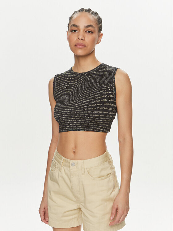 Топ Calvin Klein, черный
Топ Calvin Klein, черный