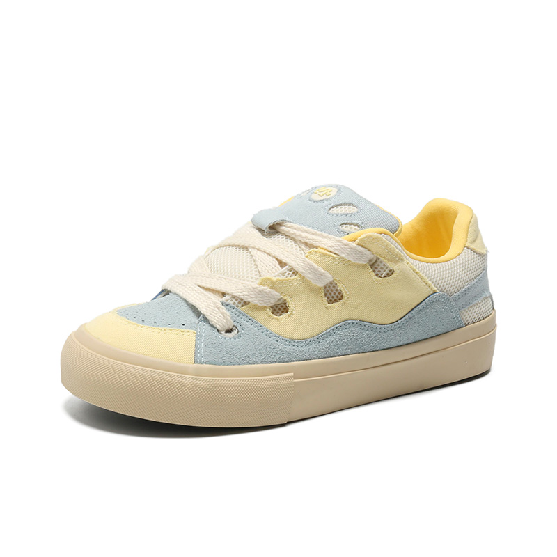 BOLE Износостойкие дышащие низкие кроссовки для скейтбординга, мужские, желто-синие
BOLE Износостойкие дышащие низкие кроссовки для скейтбординга, мужские, желто-синие