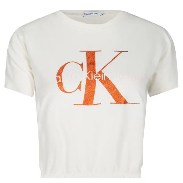 Укороченная футболка Calvin Klein, белый
Укороченная футболка Calvin Klein, белый