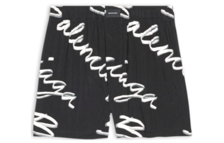 Шорты женские Balenciaga, черный 
Шорты женские Balenciaga, черный