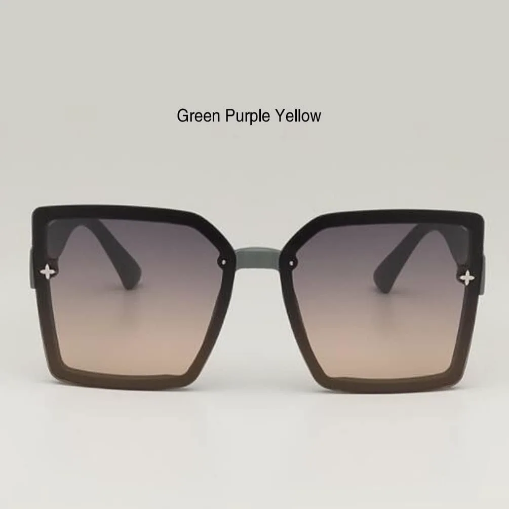 Солнцезащитные очки PUB Fashion квадратной формы для мужчин и женщин, защита от УФ-излучения, тонкие, с декором в виде звезд, Green Frame Purple Yellow Flakes
Солнцезащитные очки PUB Fashion квадратной формы для мужчин и женщин, защита от УФ-излучения, тонкие, с декором в виде звезд, Green Frame Purple Yellow Flakes