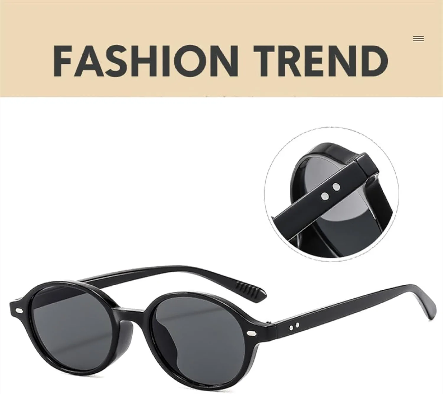 Солнцезащитные очки с защитой UV400 | Овальная оправа, черные линзы | для женщин и мужчин, для занятий спортом на открытом воздухе и вождения DSVIGF, Black
Солнцезащитные очки с защитой UV400 | Овальная оправа, черные линзы | для женщин и мужчин, для занятий спортом на открытом воздухе и вождения DSVIGF, Black