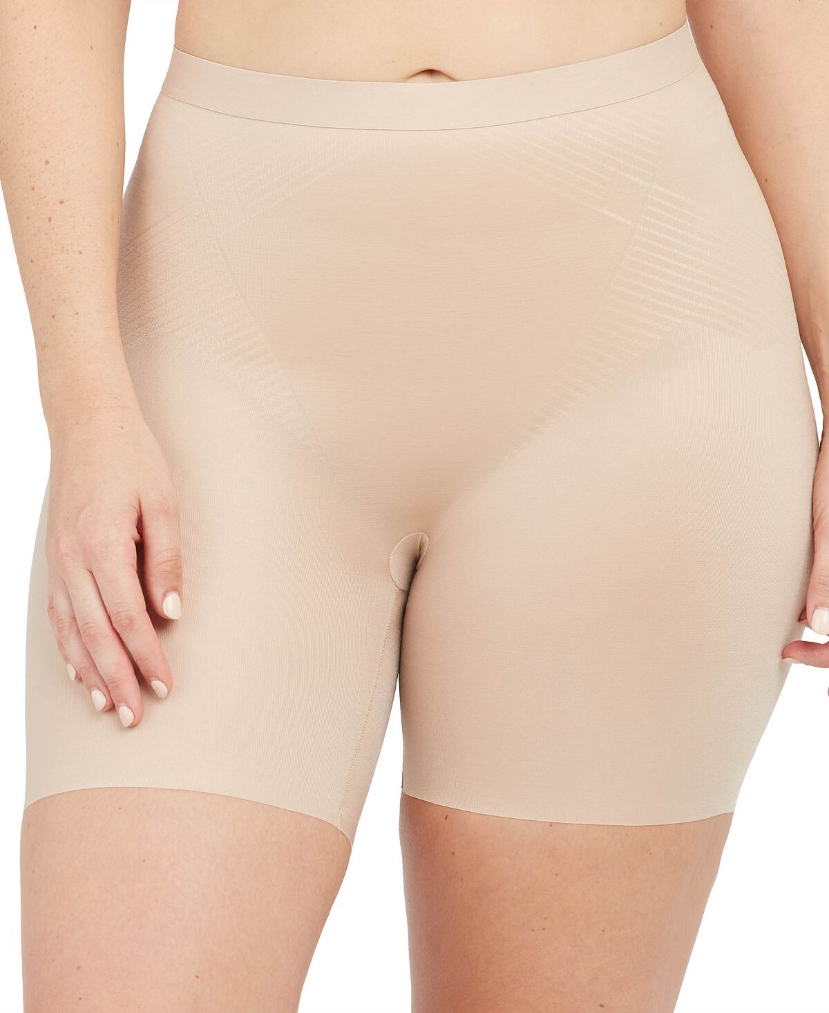 Женские шорты Thinstincts 2.0 с высокой талией и длиной до бедра для девочек SPANX 
Женские шорты Thinstincts 2.0 с высокой талией и длиной до бедра для девочек SPANX