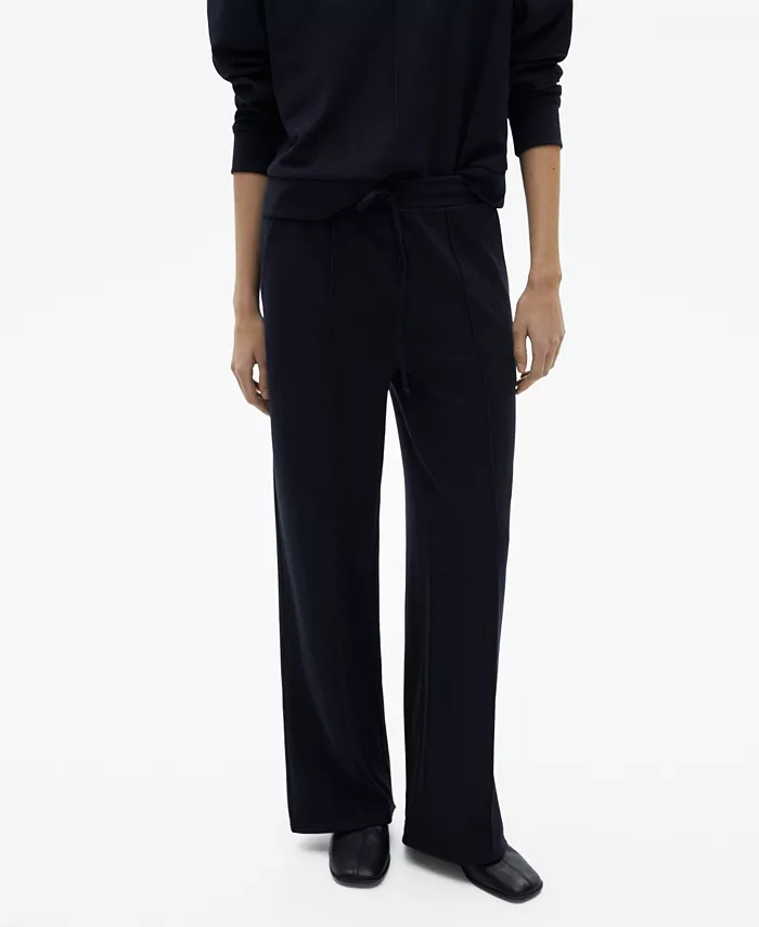 Женские джоггеры с широкими штанинами MANGO, синий
Женские джоггеры с широкими штанинами MANGO, синий