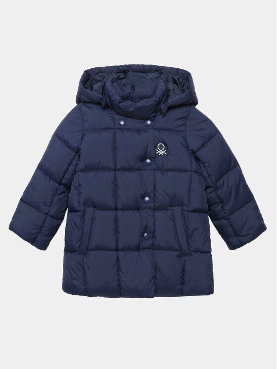 Пуховик стандартного кроя United Colors Of Benetton, синий
Пуховик стандартного кроя United Colors Of Benetton, синий