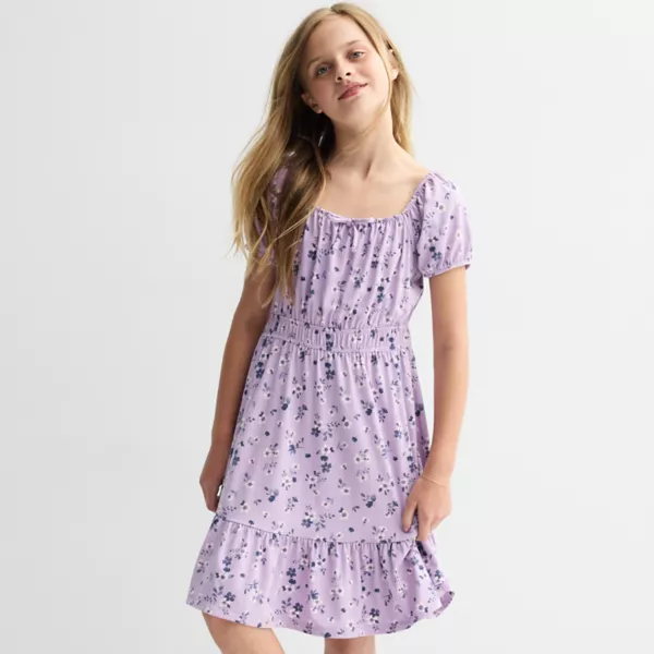 Мини-платье с завязками спереди и рукавами-буфами для девочек 6-20 лет, стандартные и большие размеры So, цвет purple flower
Мини-платье с завязками спереди и рукавами-буфами для девочек 6-20 лет, стандартные и большие размеры So, цвет purple flower
