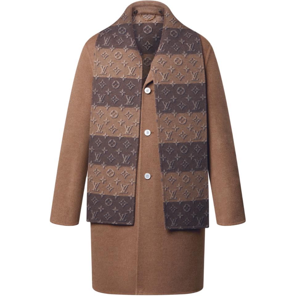 Двустороннее пальто расслабленного кроя LOUIS VUITTON, коричневый
Двустороннее пальто расслабленного кроя LOUIS VUITTON, коричневый