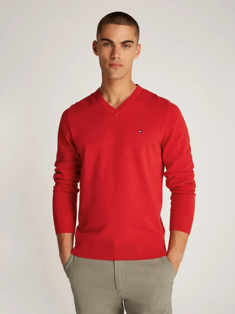 Свитер Tommy Hilfiger с V-образным вырезом "CLASSIC COTTON V NECK", цвет Primary Red Xlg
Свитер Tommy Hilfiger с V-образным вырезом "CLASSIC COTTON V NECK", цвет Primary Red Xlg
