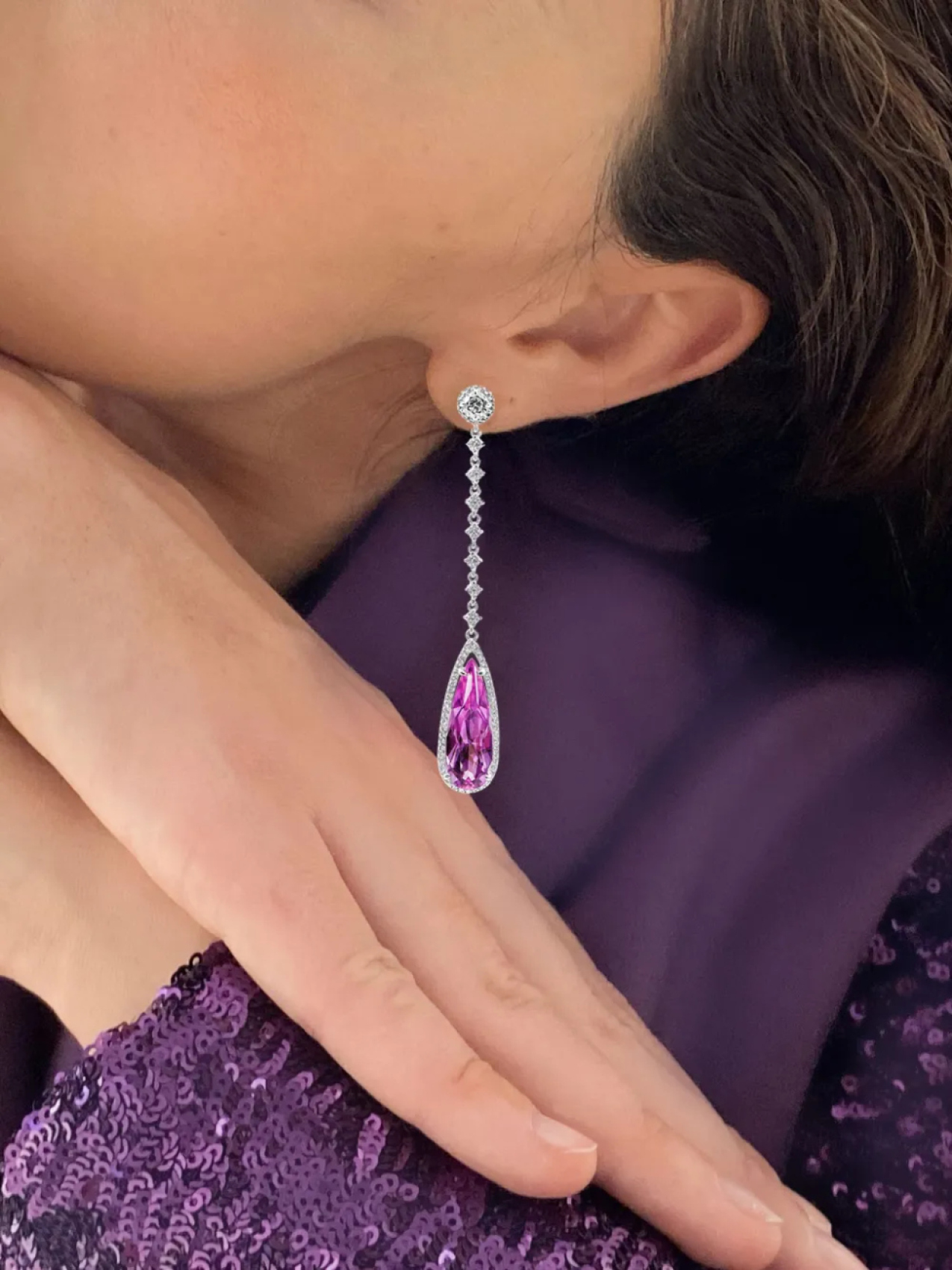 Серьги Juwelina Paris Un Moment с подвесками, розовый
Серьги Juwelina Paris Un Moment с подвесками, розовый