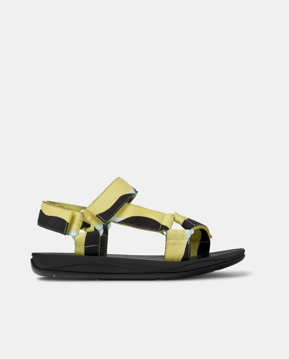 Однотонные мужские сандалии с застежкой-липучкой Camper, мультиколор
Однотонные мужские сандалии с застежкой-липучкой Camper, мультиколор