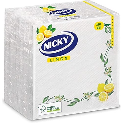Салфетки лимонные Nicky
Салфетки лимонные Nicky