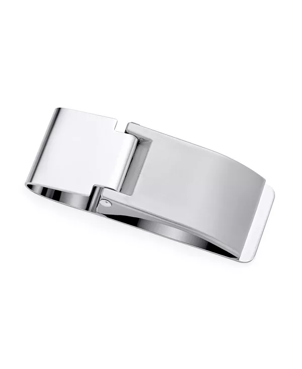 Большой, широкий, прочный держатель для карт с зажимом для денег на петлях из нержавеющей стали Bling Jewelry, silver
Большой, широкий, прочный держатель для карт с зажимом для денег на петлях из нержавеющей стали Bling Jewelry, silver