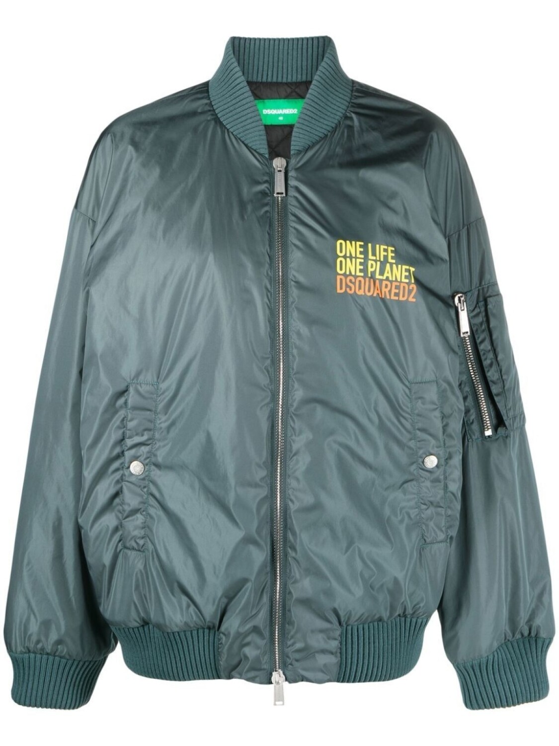 Dsquared2 бомбер с надписью, синий
Dsquared2 бомбер с надписью, синий