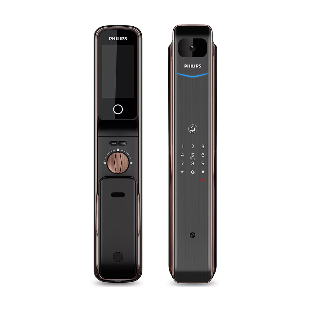 Электронный замок Philips 901-VP, биометрический, черный/бронзовый
Электронный замок Philips 901-VP, биометрический, черный/бронзовый