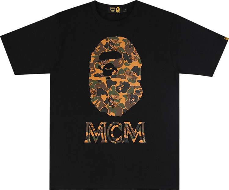 Футболка BAPE x MCM Camo Ape Head T-Shirt 'Black', черный
Футболка BAPE x MCM Camo Ape Head T-Shirt 'Black', черный