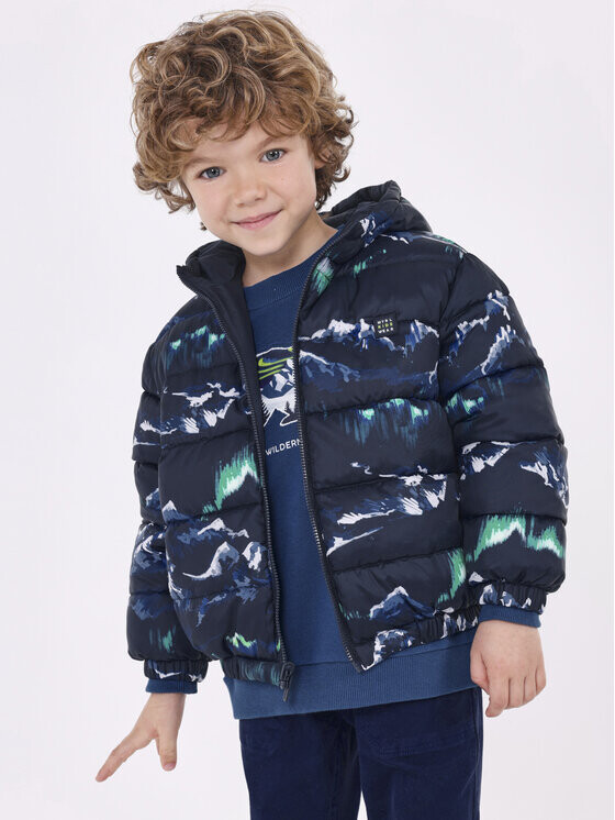 Пуховик стандартного кроя Mayoral, синий
Пуховик стандартного кроя Mayoral, синий