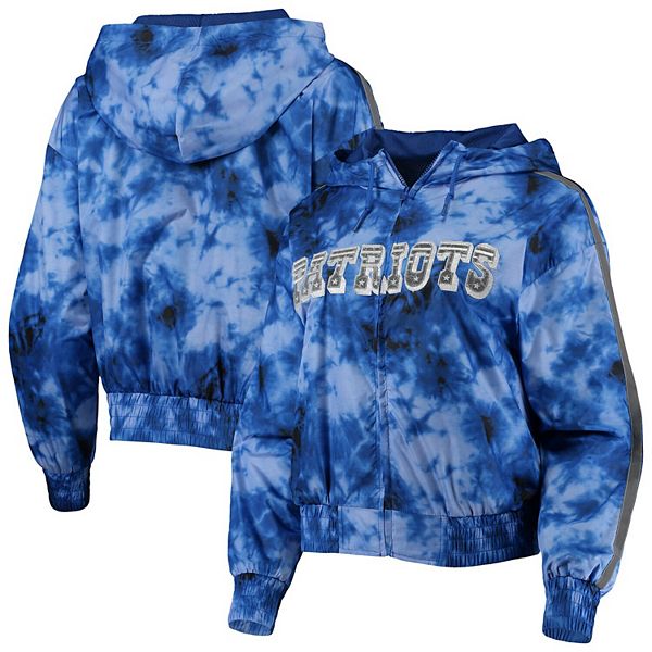 Женская ветровка с капюшоном New England Patriots Galaxy на молнии Mitchell & Ness
Женская ветровка с капюшоном New England Patriots Galaxy на молнии Mitchell & Ness