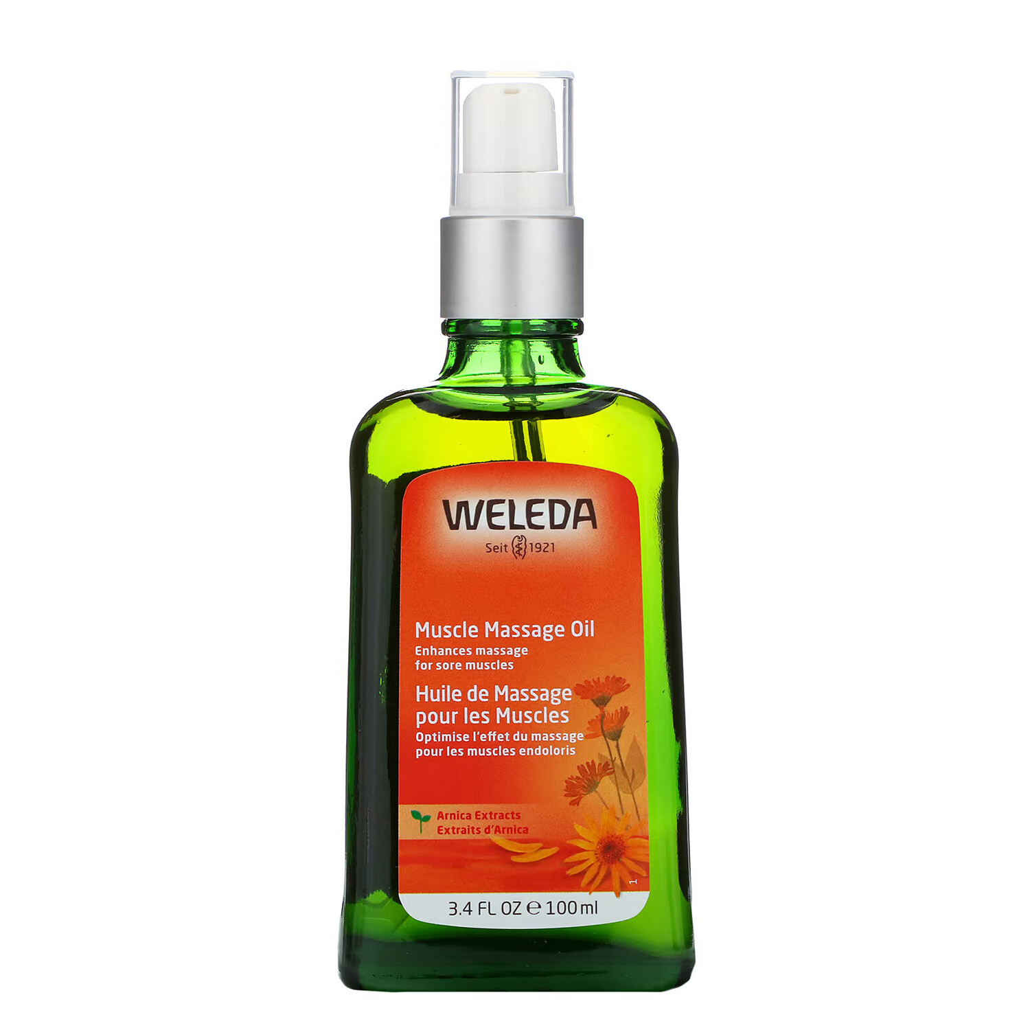 Weleda, Массажное масло для мышц, экстракт арники, 3,4 жидкой унции (100 мл)
Weleda, Массажное масло для мышц, экстракт арники, 3,4 жидкой унции (100 мл)