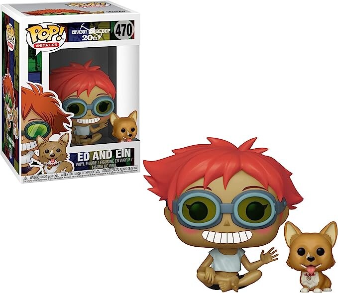 Фигурка Funko POP! & Buddy Animation: Cowboy Bebop - Edward & EIN
Фигурка Funko POP! & Buddy Animation: Cowboy Bebop - Edward & EIN