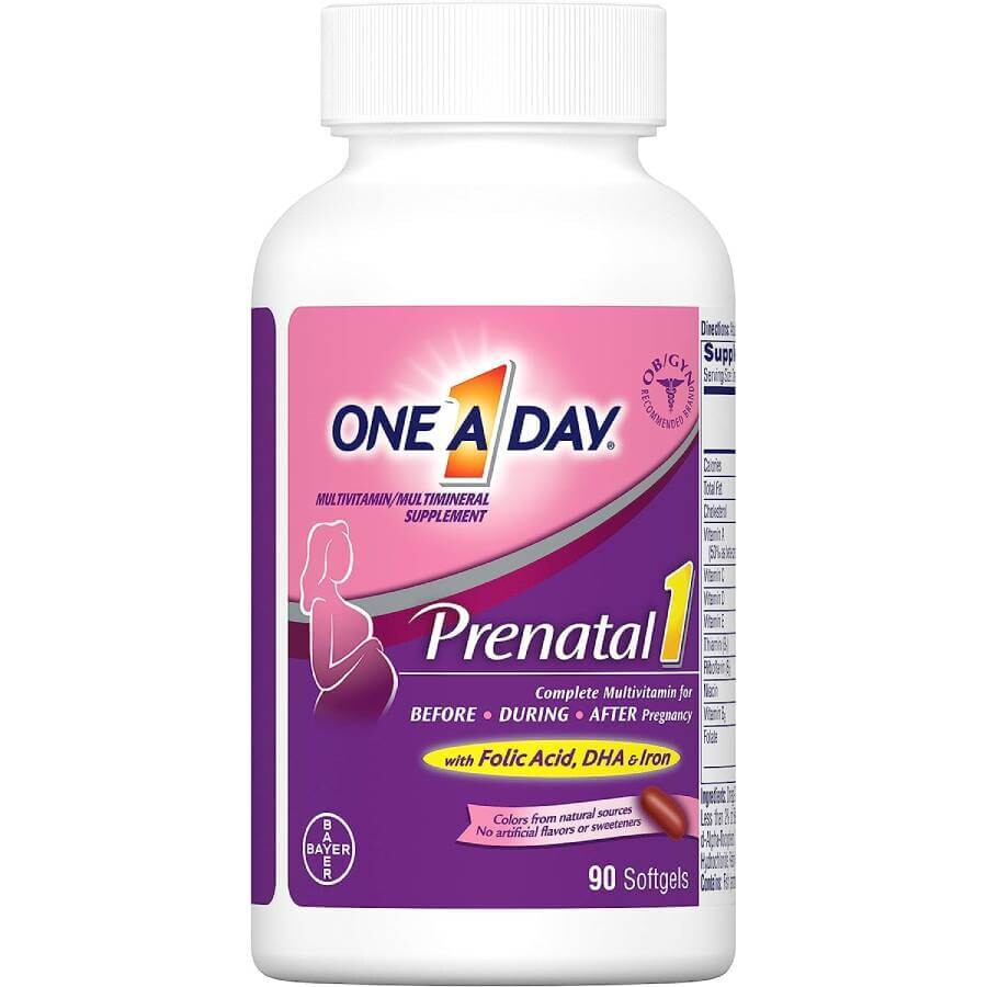 Комплекс для женщин One-A-Day Women's Prenatal 1, 90 капсул
Комплекс для женщин One-A-Day Women's Prenatal 1, 90 капсул