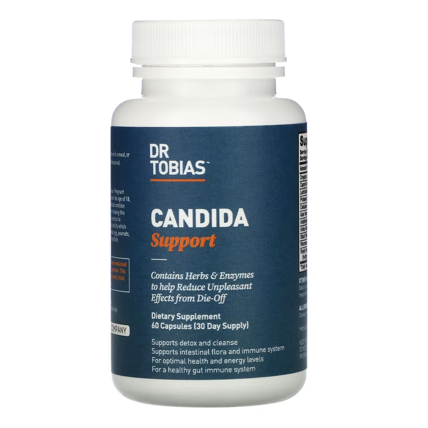 Добавка Dr. Tobias Candida Support, 60 капсул
Добавка Dr. Tobias Candida Support, 60 капсул