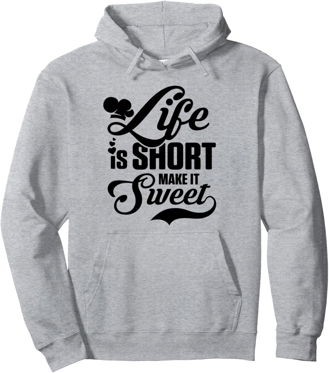 Жизнь коротка. Сделайте ее сладкой! Худи с изображением выпечки и кондитерских изделий Baking Gift Idea Bakery Confectioner Pastry Cake, серый
Жизнь коротка. Сделайте ее сладкой! Худи с изображением выпечки и кондитерских изделий Baking Gift Idea Bakery Confectioner Pastry Cake, серый