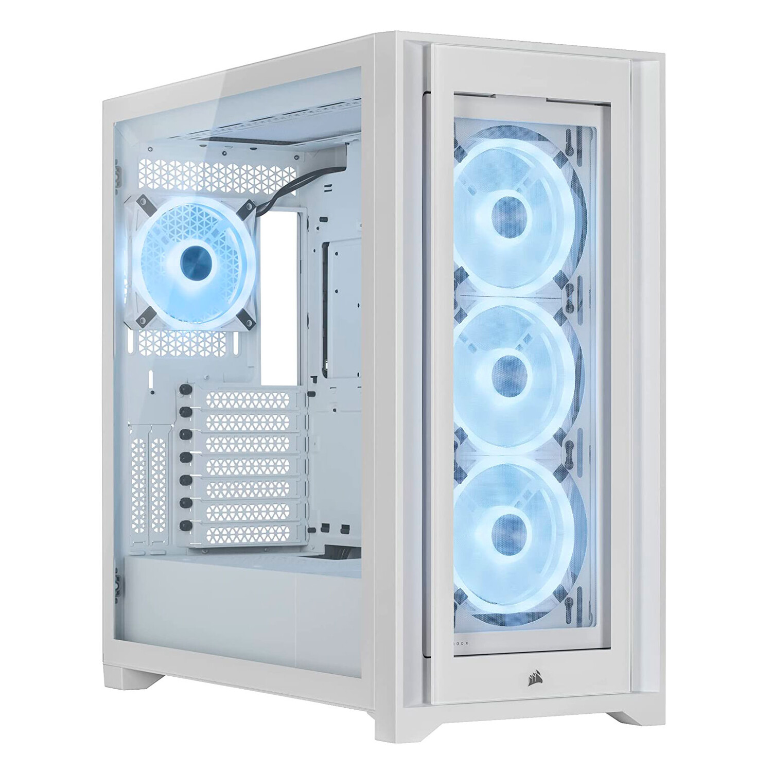 Корпус Corsair iCUE 5000X RGB QL Edition, Mid Tower, белый, CC-9011233-WW
Корпус Corsair iCUE 5000X RGB QL Edition, Mid Tower, белый, CC-9011233-WW