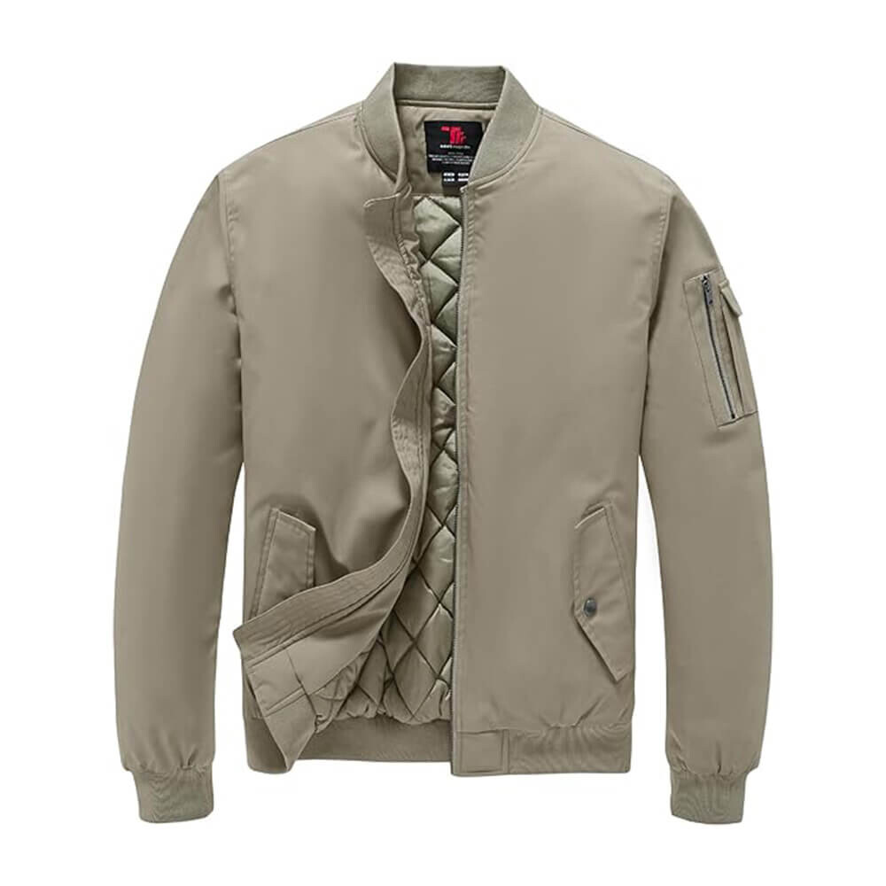 Куртка-бомбер Bgowatu Men's, хаки
Куртка-бомбер Bgowatu Men's, хаки