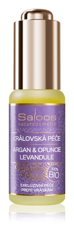 Био аргановое масло с ароматом лаванды Saloos Bio King's Care Argan & Opuntia & Lavender
Био аргановое масло с ароматом лаванды Saloos Bio King's Care Argan & Opuntia & Lavender