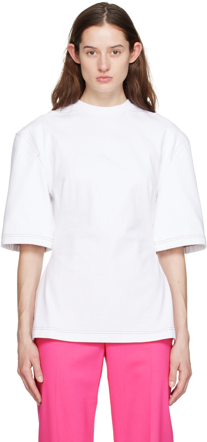 Белая футболка Le Raphia 'Le T-Shirt Camisa' Jacquemus, Белый, Белая футболка Le Raphia 'Le T-Shirt Camisa' Jacquemus
Белая футболка Le Raphia 'Le T-Shirt Camisa' Jacquemus, Белый, Белая футболка Le Raphia 'Le T-Shirt Camisa' Jacquemus