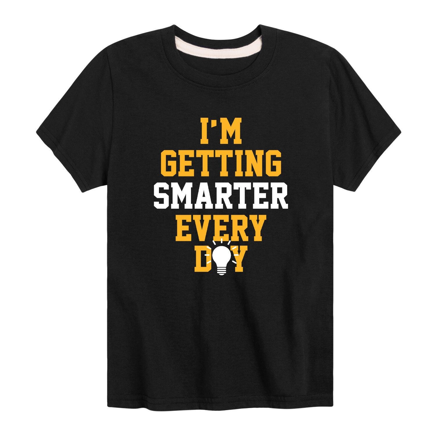 Футболка с рисунком Smarter Every Day для мальчиков 8–20 лет Licensed Character, черный
Футболка с рисунком Smarter Every Day для мальчиков 8–20 лет Licensed Character, черный