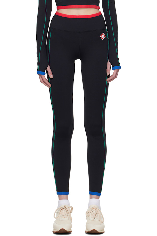 Контрастные спортивные леггинсы с отделкой Casablanca, черный
Контрастные спортивные леггинсы с отделкой Casablanca, черный