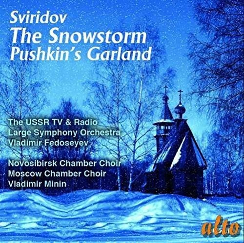 CD диск Fedoseyev, Vladimir / Ussr TV & Radio Large Symp.: Sviridov: The Snowstorm - Pushkin's Garland
CD диск Fedoseyev, Vladimir / Ussr TV & Radio Large Symp.: Sviridov: The Snowstorm - Pushkin's Garland