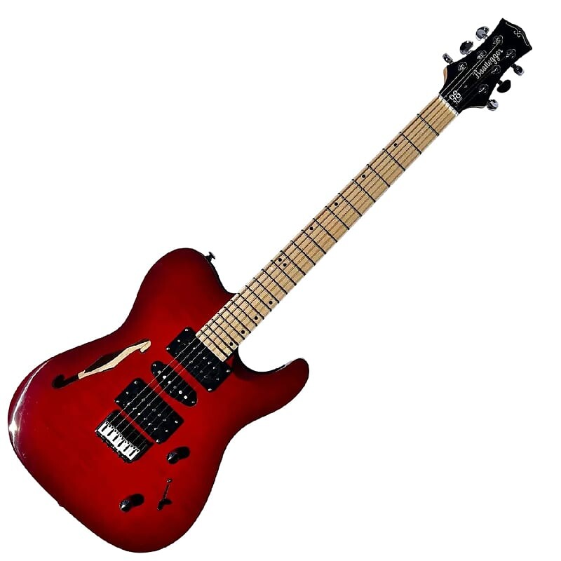 Электрогитара BootLegger Guitar Rye Memphis 2023 Deep Red - HSH - Coil Split - Red Burst - Case - Tele Style 
Электрогитара BootLegger Guitar Rye Memphis 2023 Deep Red - HSH - Coil Split - Red Burst - Case - Tele Style