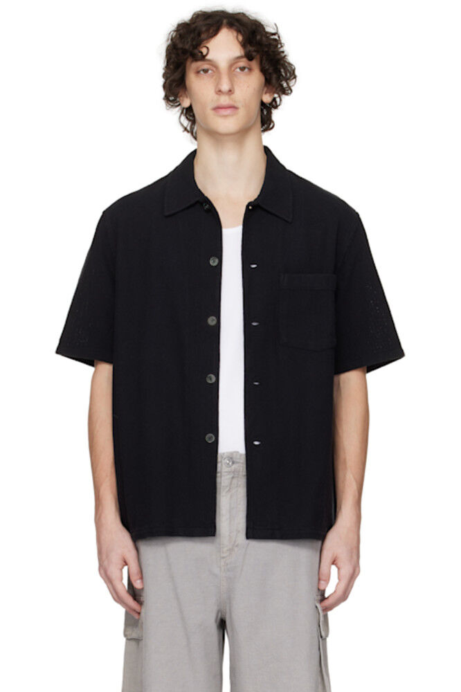 Черная рубашка с короткими рукавами OUR LEGACY
Черная рубашка с короткими рукавами OUR LEGACY
