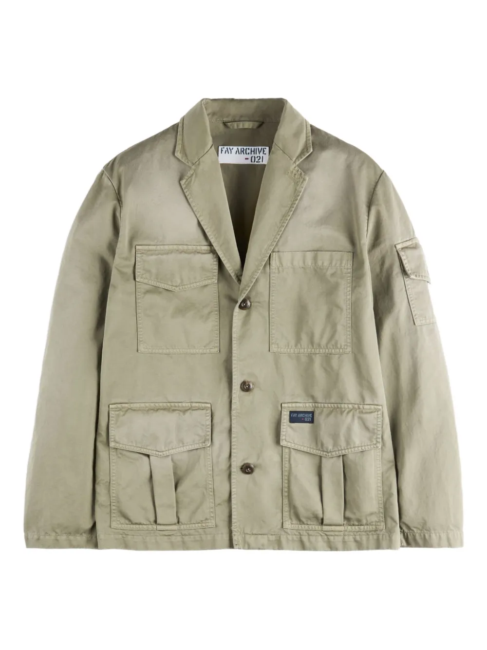 Хлопковая куртка Fay, зеленый
Хлопковая куртка Fay, зеленый