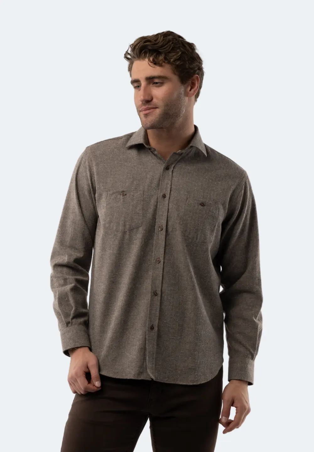 Рубашка в светло-коричневую полоску American Heritage
Рубашка в светло-коричневую полоску American Heritage