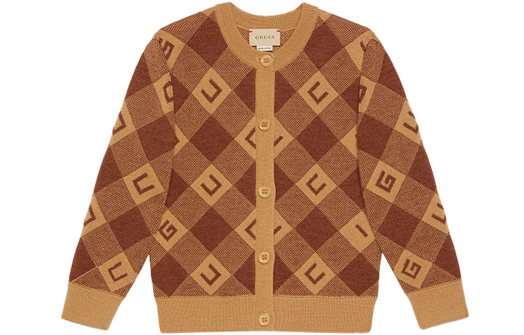 Свитер Gucci детский, коричневый
Свитер Gucci детский, коричневый