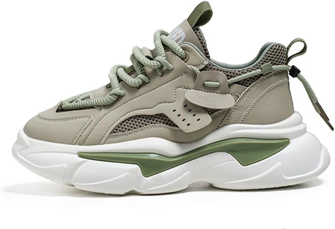 Мужские массивные кроссовки для ходьбы, модные кроссовки с цветными вставками, легкие, дышащие, ретро, повседневные Zhoupulp, зеленый
Мужские массивные кроссовки для ходьбы, модные кроссовки с цветными вставками, легкие, дышащие, ретро, повседневные Zhoupulp, зеленый