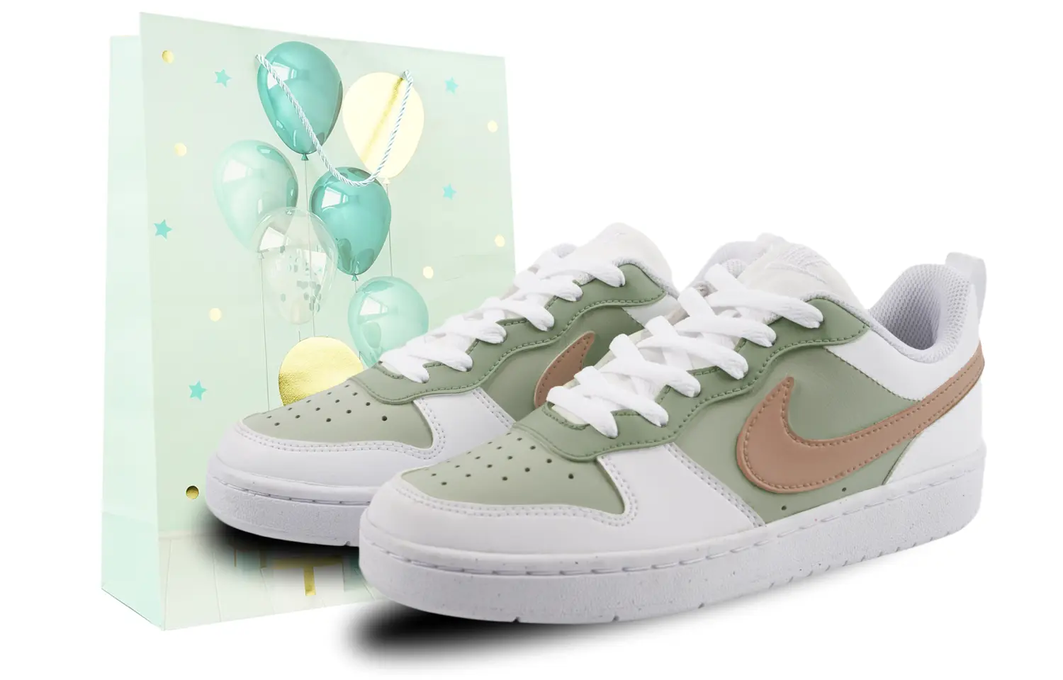 Кроссовки Nike Court Borough Skateboarding Shoes Women's Low-top White/green, зеленый
Кроссовки Nike Court Borough Skateboarding Shoes Women's Low-top White/green, зеленый