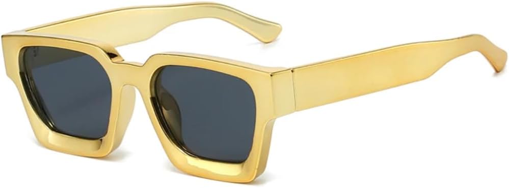 Солнцезащитные очки с защитой UV400 | Маленькая оправа, линзы конфетного цвета | Для женщин и мужчин, для занятий спортом на открытом воздухе и путешествий DSVIGF, Golden Grey
Солнцезащитные очки с защитой UV400 | Маленькая оправа, линзы конфетного цвета | Для женщин и мужчин, для занятий спортом на открытом воздухе и путешествий DSVIGF, Golden Grey